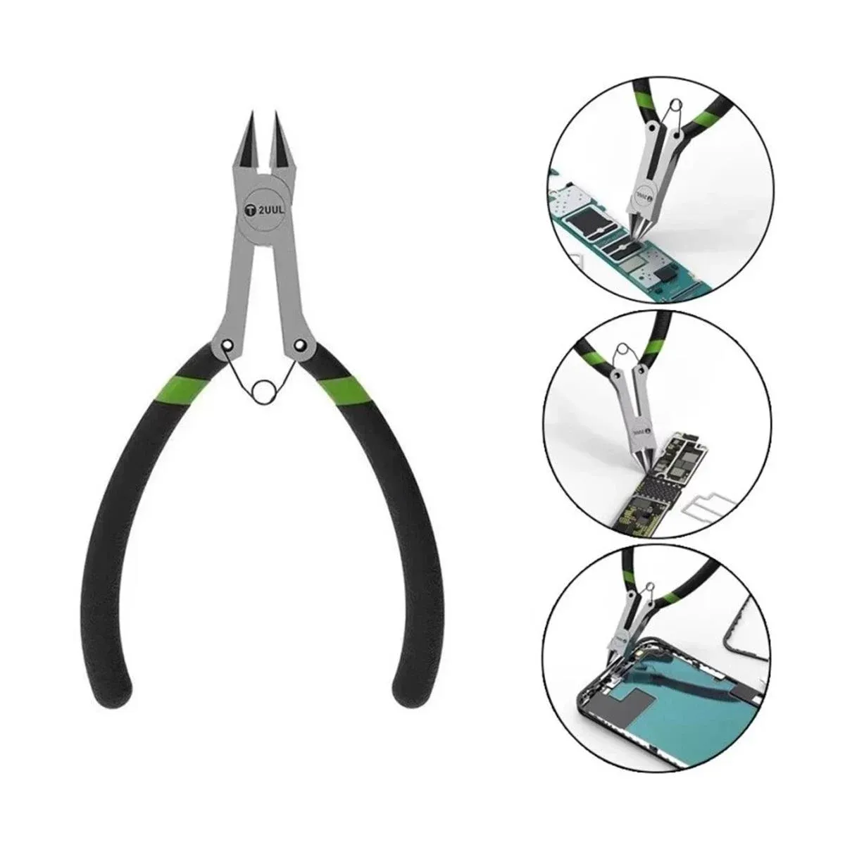 2UUL Yan Keski – Profesyonel Elektronik ve Mikro Lehim Hassas Kesme Pensesi