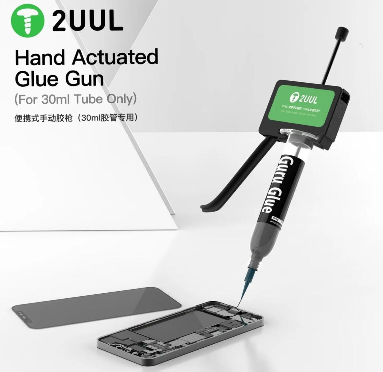 2UUL Hand Actuated Glue Gun – Profesyonel Manuel Yapıştırıcı Tabancası