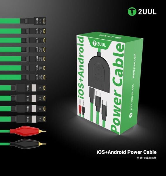 2UUL Power Kablo – Profesyonel iPhone Anakart Güç Verme ve Test Kablosu