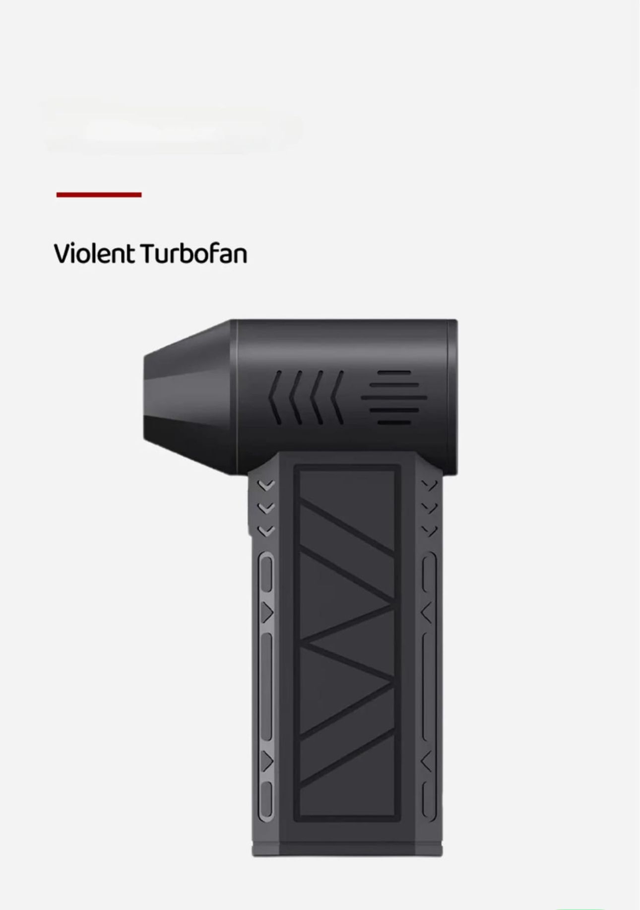 Violent TurboFan Jet Fan 2500mAh Şarjlı Hava Üfleme Cihazı – Profesyonel Elektronik Temizleme Blower