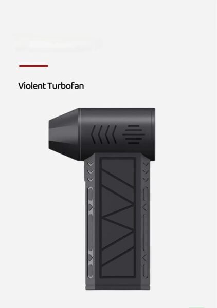 Violent TurboFan Jet Fan 2500mAh Şarjlı Hava Üfleme Cihazı – Profesyonel Elektronik Temizleme Blower