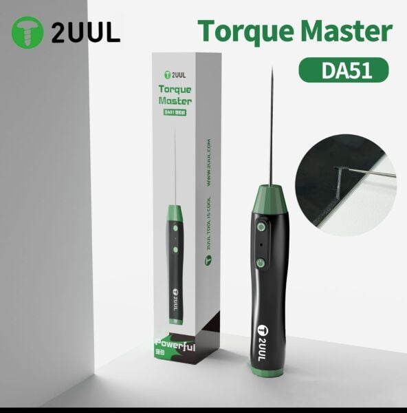 2UUL Torque Master DA51 OCA Kazıma Dramer – Profesyonel Ekran Camı OCA Temizleme Aparatı