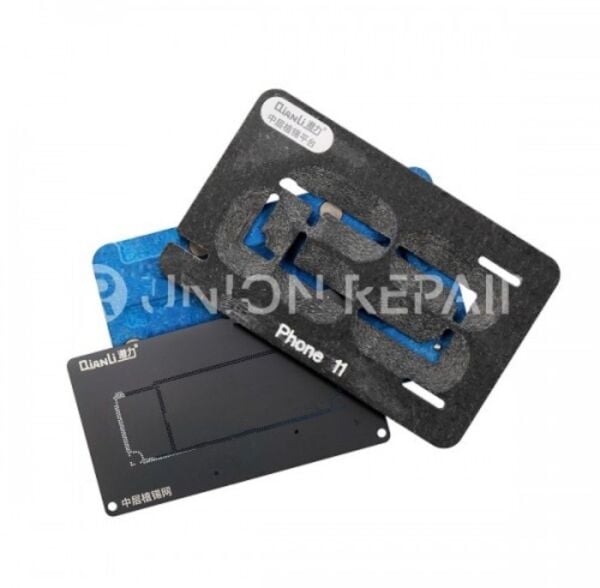 Qianli iPhone 11 Ara Birleştirme Kalıbı – Profesyonel Ekran OCA Laminasyon ve Cam Değişim Aparatı