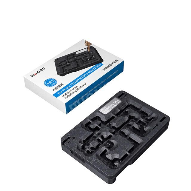 Qianli iPhone 12 Serisi 4-in-1 Ekran Birleştirme Kalıbı – 12 / 12 Pro / 12 Pro Max / 12 Mini Uyumlu Profesyonel Laminasyon Aparatı