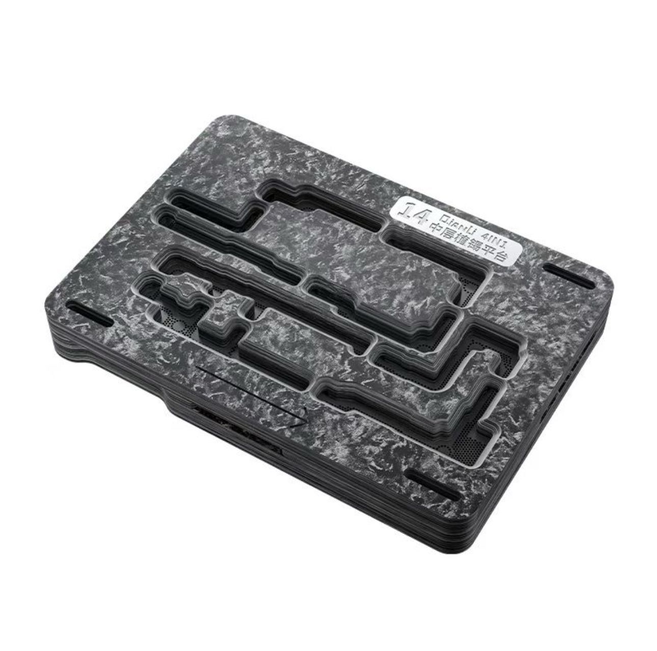 Qianli iPhone 14 Serisi 4-in-1 Ekran Birleştirme Kalıbı – 14 / 14 Pro / 14 Pro Max / 14 Mini Uyumlu Profesyonel Laminasyon Aparatı