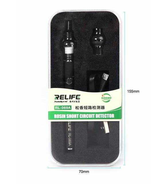 Relife RL-069A Kısa Devre Bulma Tespit Cihazı – Profesyonel PCB Anakart Arıza Tespit Dedektörü