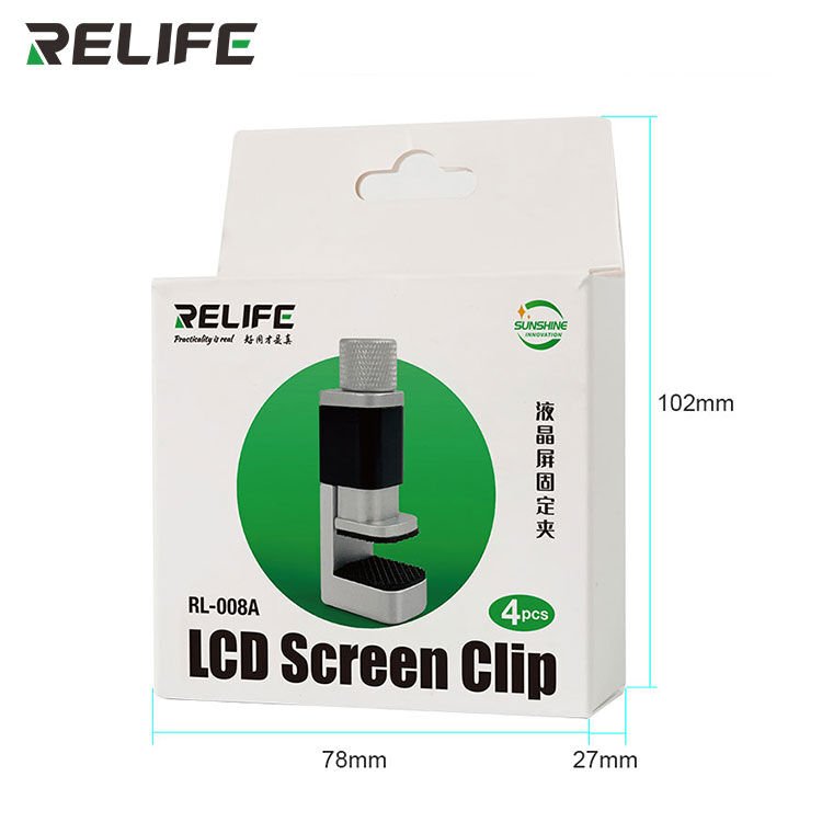Relife RL-008A Ekran Sıkıştırma Kıskaç – Profesyonel Telefon LCD Ekran Sabitleme Aparatı