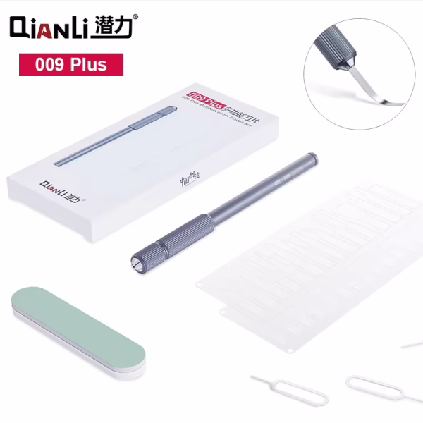 Qianli 009 Plus Neşter Seti – Profesyonel PCB ve Mikro Lehim Tamir Bıçak Takımı