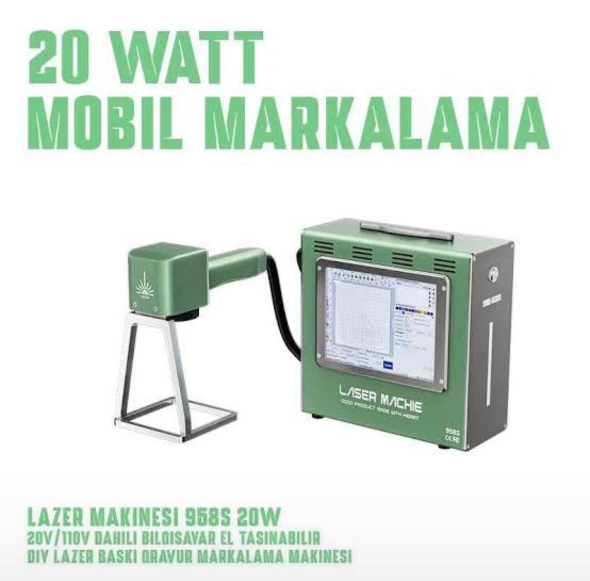 TBK-958S MARKALAMA LAZER MAKİNESİ