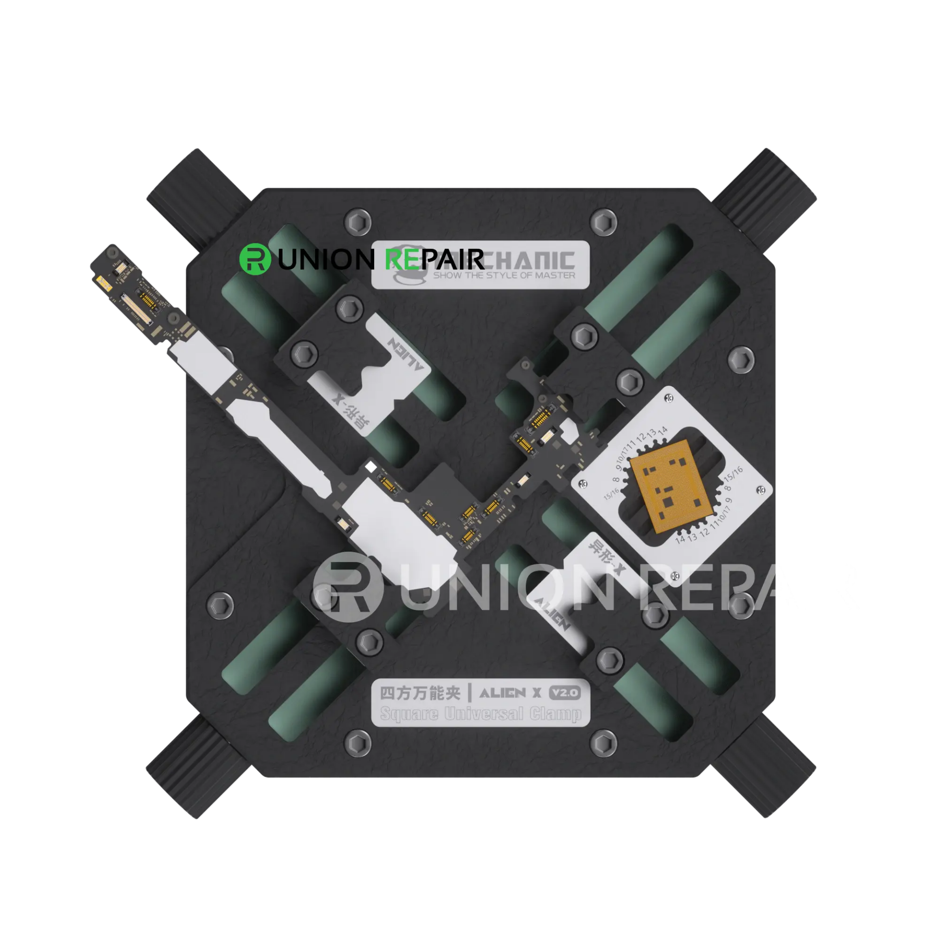 Mechanic Alien Universal PCB Board Tutucu – Profesyonel Anakart Sabitleme ve Lehimleme Aparatı