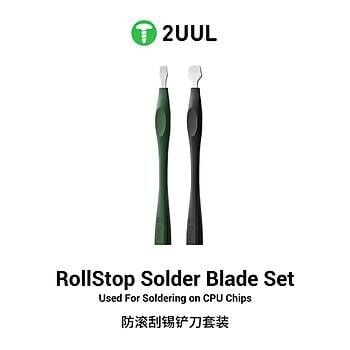 2UUL RollStop Solder Blade Set – CPU Çip Lehimleme, Lehim Temizleme ve PCB Kazıma Aparatı