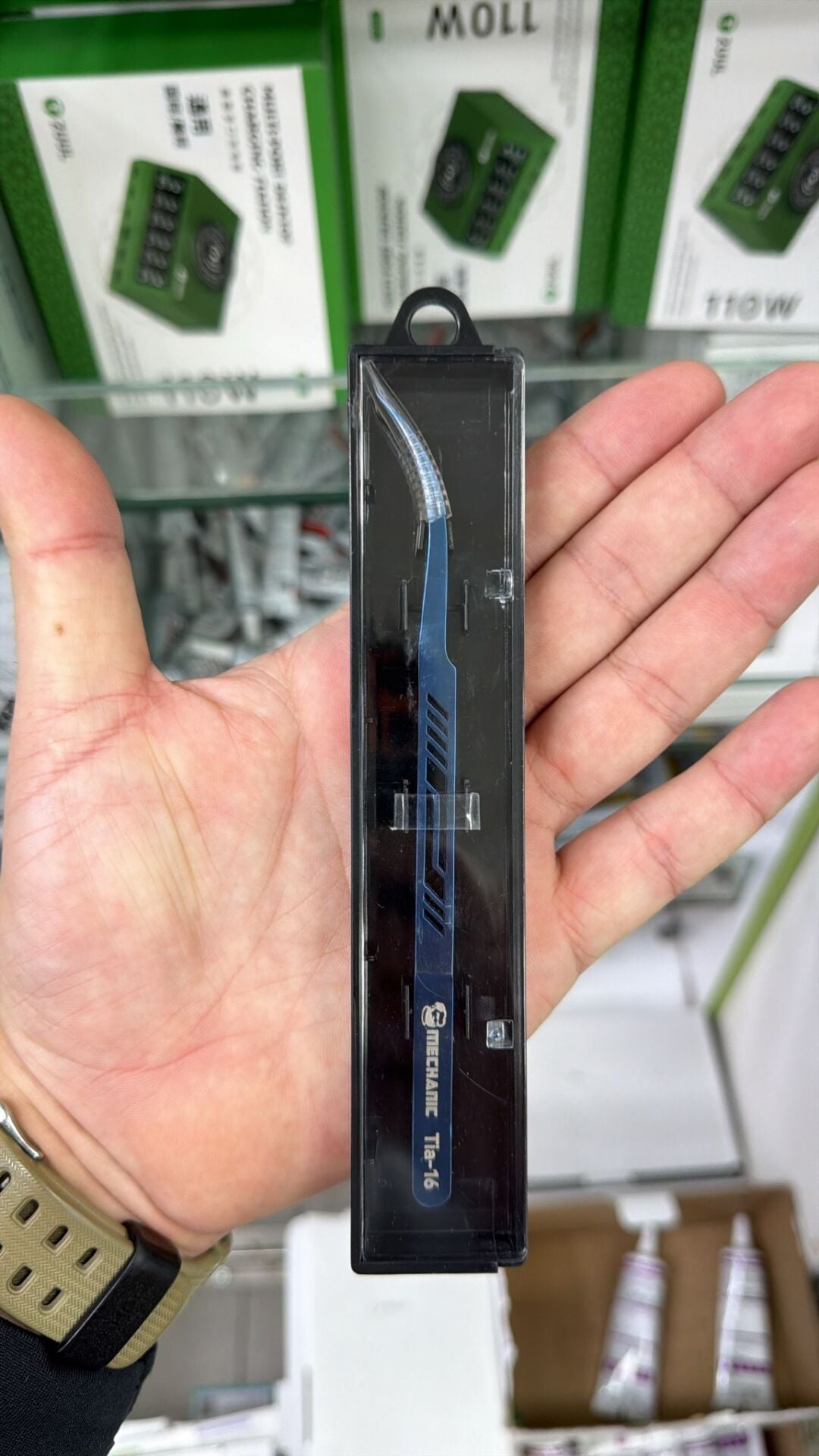 Mechanıc T8-16 Profesyonel Eğri Hassas Cımbız