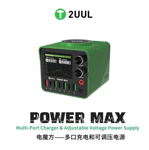 2UUL Power Max 200w Ayarlanabilir Voltajlı Çoklu Şarj Ve Güç Kaynağı