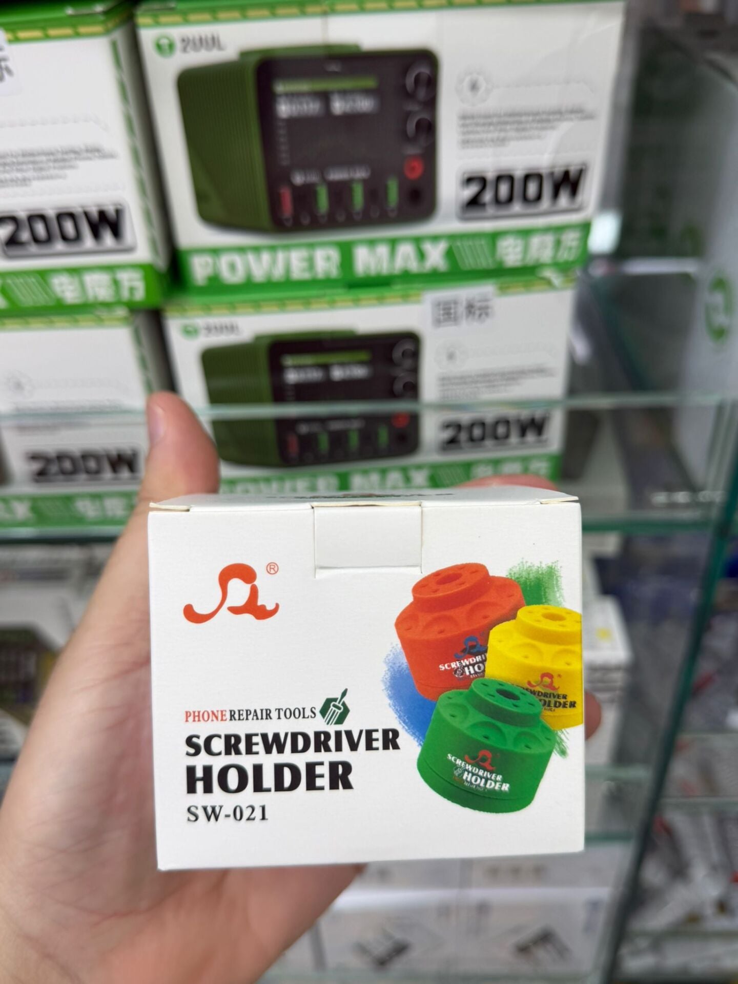 Screwdriver Holder Tornavida Standı Manyetik Tornavida Tutucu Telefon Tamir Aparatı SW-021