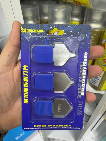 Mechanic S300 Ekran Sökme Seti 3’lü Metal Spatula Telefon Tablet Açma Aparatı