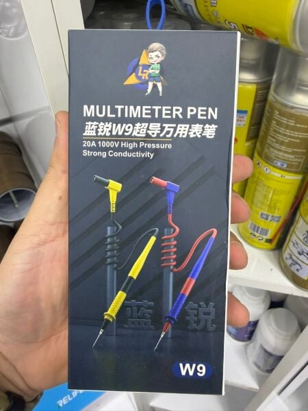 W9 Universal Multimetre Prob Seti 20A 1000V Ölçü Kalemi ve Test Kablosu