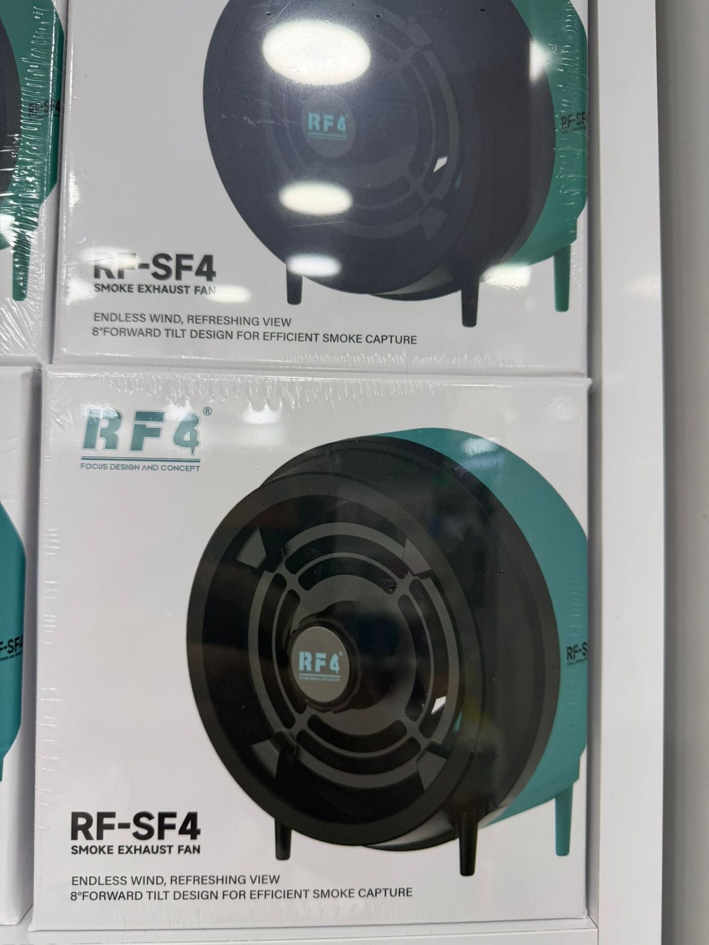 RF4 RF-SF4 Lehim Dumanı Emici Filtreli Masaüstü Duman Emiş Cihazı