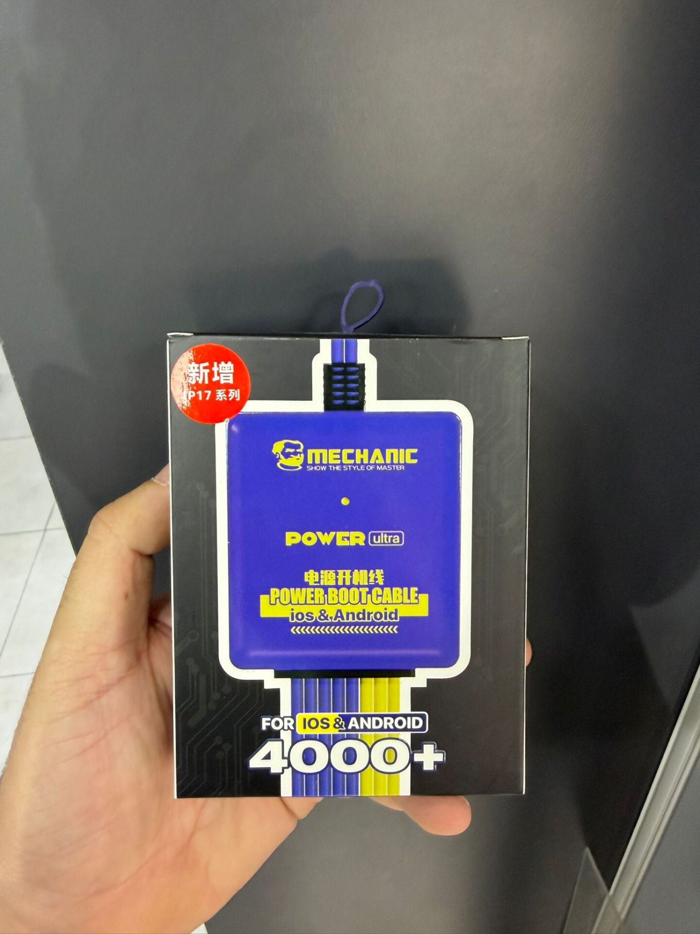 Mechanic Power Ultra Boot Kablosu 4000+ Model iOS ve Android Uyumlu Telefon Açma Test Kablosu