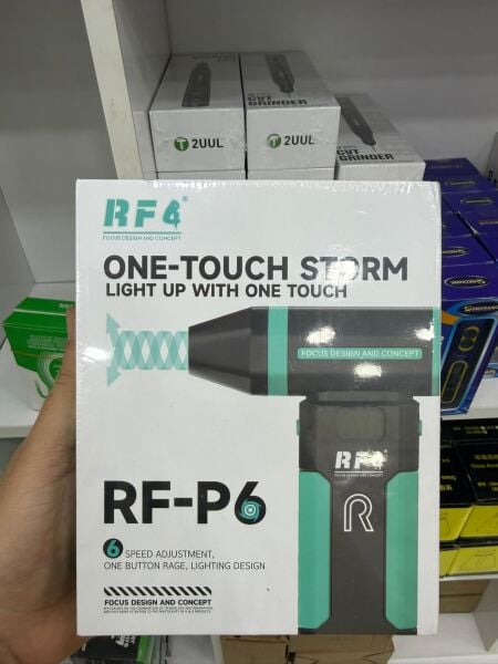 RF4 RF-P6 Elektrikli Toz Üfleme Cihazı Ayarlanabilir Hızlı Profesyonel Temizlik Hava Üfleyici