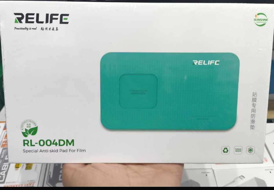 Relife RL-004DM Telefon Ekran Film Kaplama İçin Kaymaz Çalışma Pedi Anti-Slip Pad