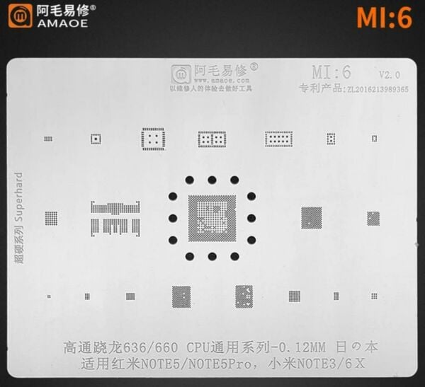 Amaoe Mi 6 /NOTE5/NOTE5 PRO/NOTE3/NOTE6X
