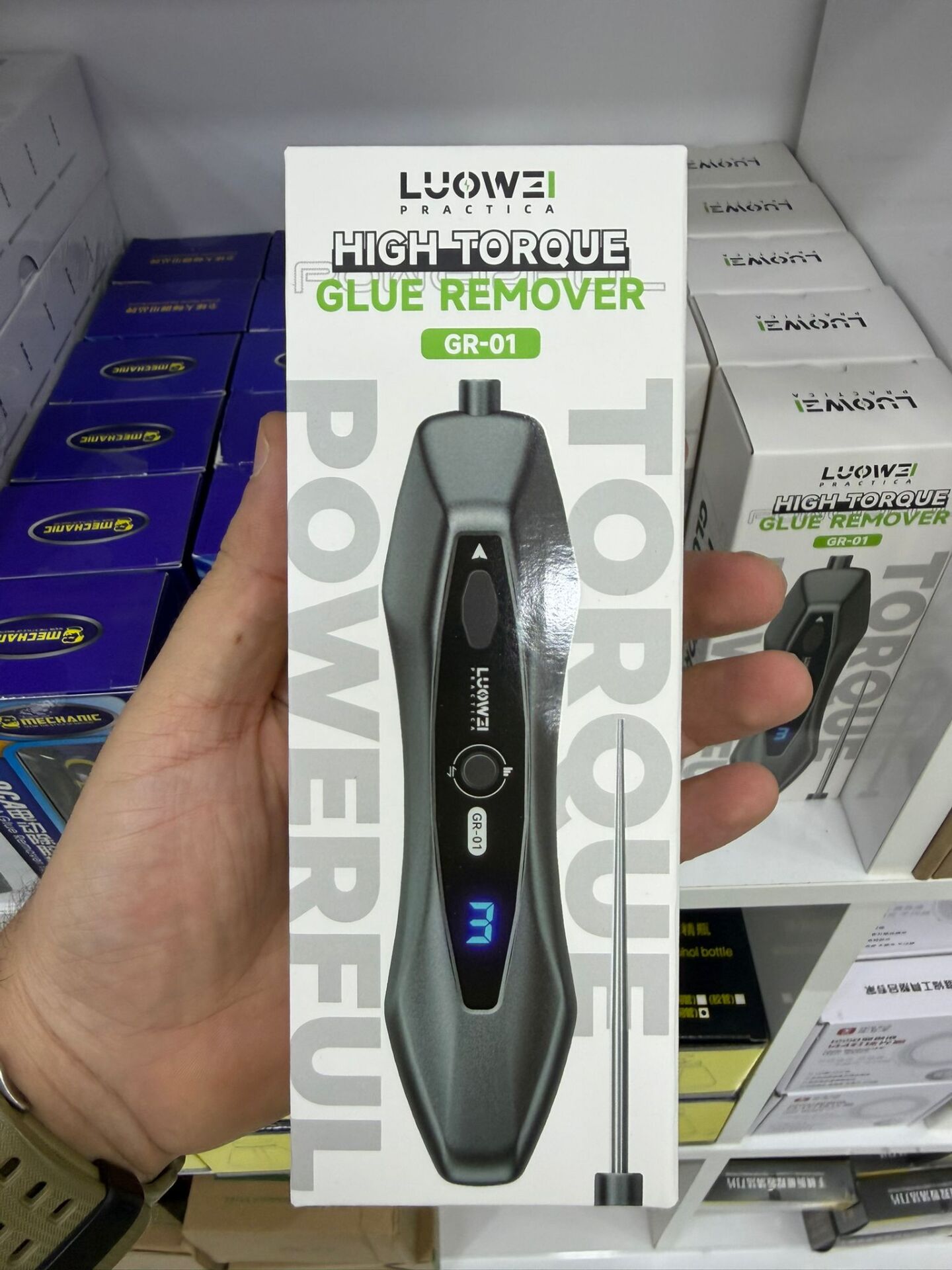 Luowei GR-01 Elektrikli Yapıştırıcı Temizleme Cihazı Teknik Servis Aparatı