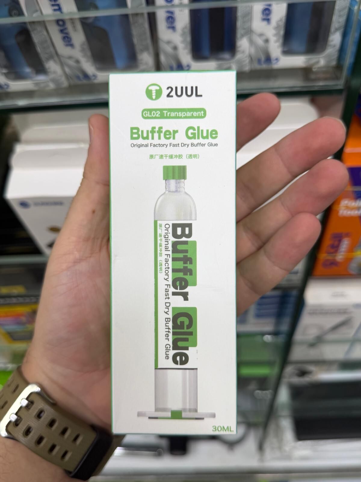 2UUL GL02 Şeffaf Buffer Glue 30ML Hızlı Kuruyan Telefon Tamir Yapıştırıcısı