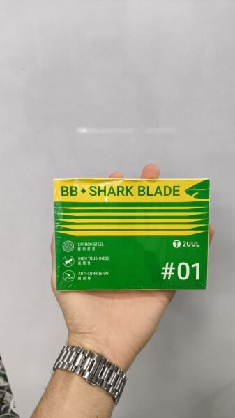 2UUL BB Shark Blade #01 Karbon Çelik Telefon Tamir Bıçağı Açma ve Kazıma Aparatı