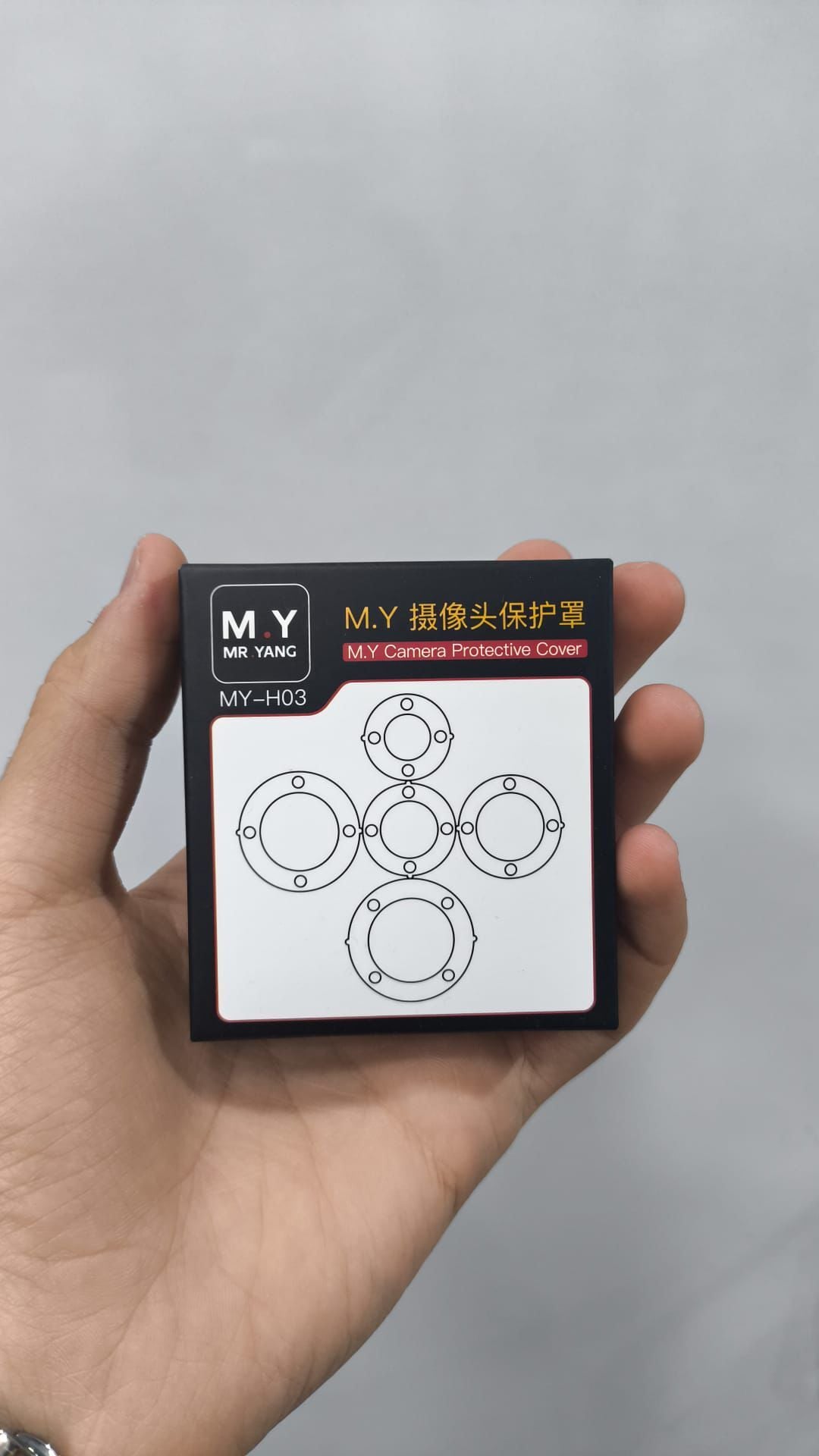 Mr. Yang MY-H03 Kamera Lens Koruyucu Metal Çerçeve Seti