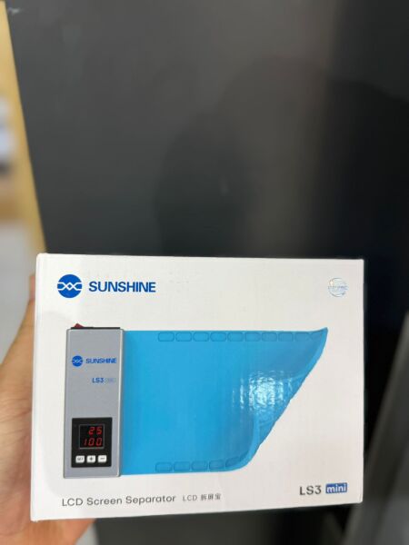 Sunshine LS3 Mini LCD Ekran Ayırma Pedi Isıtıcılı Telefon Ekran Sökme Platformu Teknik Servis Ekipmanı