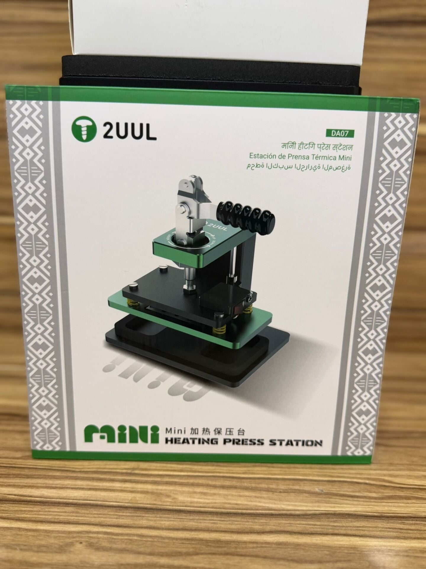 2UUL DA07 Mini Isıtmalı Baskı Presi Telefon Anakart ve Ekran Tamir Platformu Teknik Servis Cihazı