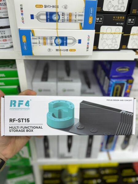 RF4 RF-ST15 Çok Fonksiyonlu Teknik Servis Düzenleyici Saklama Kutusu – Telefon Tamir Organizer Standı