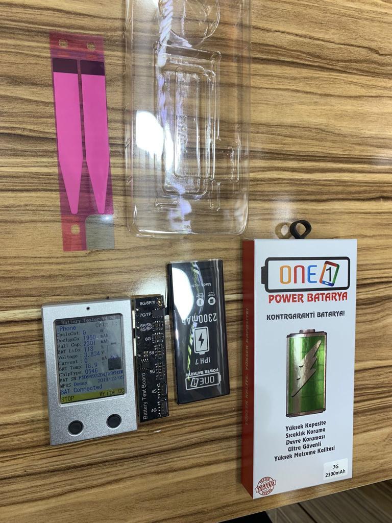 IPHONE 7 YÜKSEK AMPERLİ ONE 1 POWER BATARYA