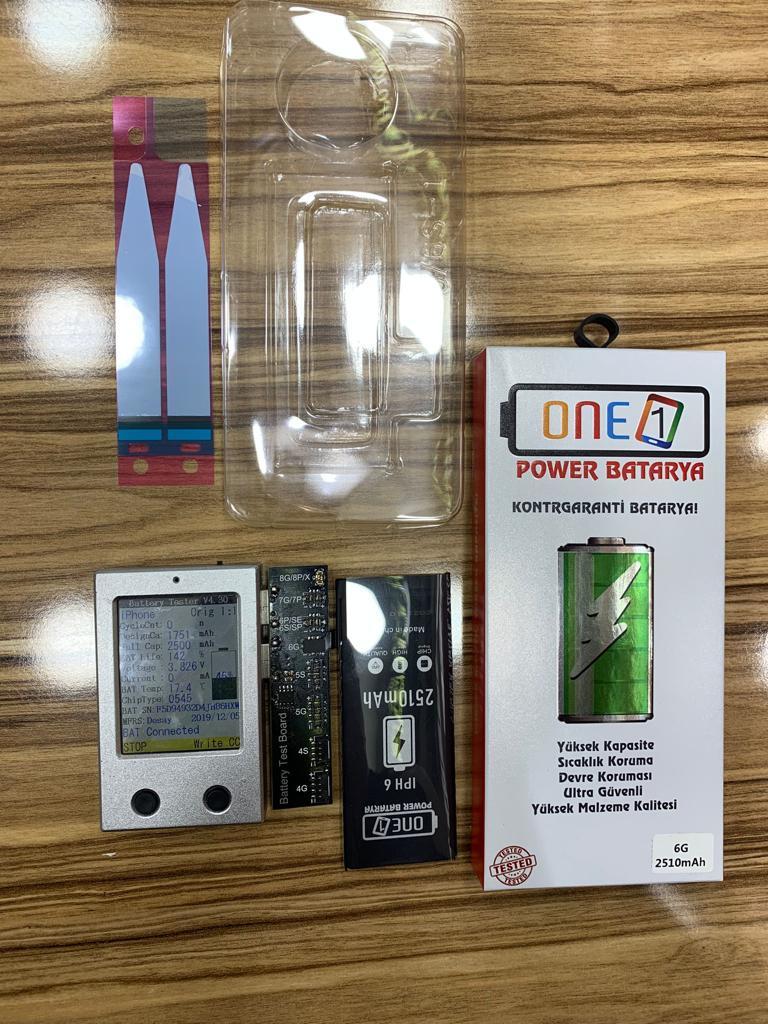 IPHONE 6 YÜKSEK AMPERLİ ONE 1 POWER BATARYA
