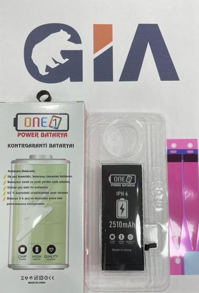 IPHONE 6 YÜKSEK AMPERLİ ONE 1 POWER BATARYA