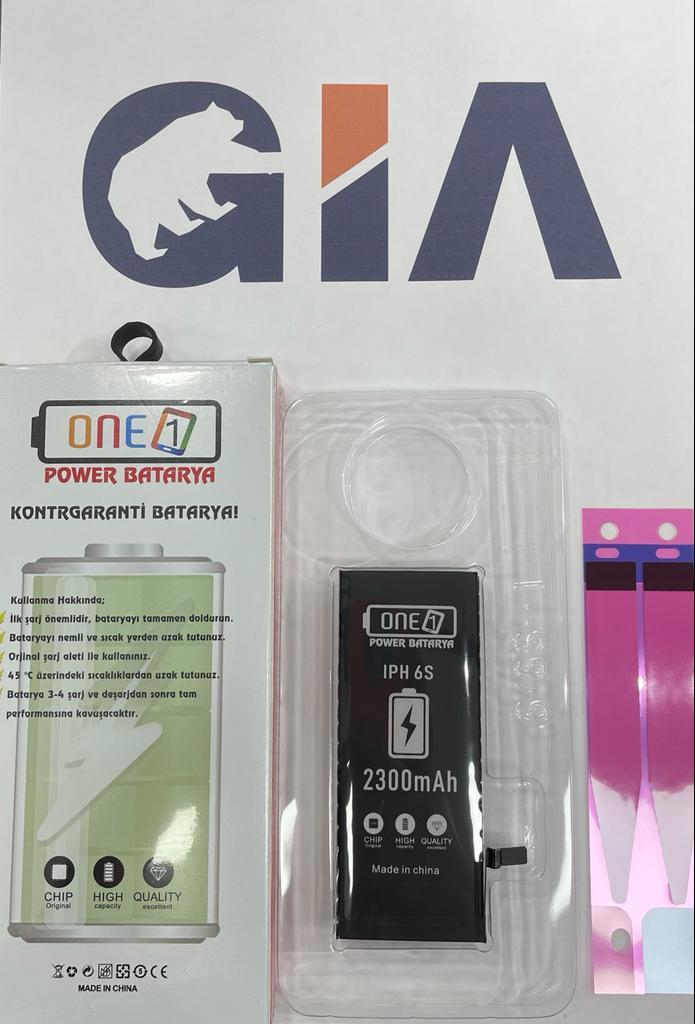 IPHONE 6S YÜKSEK AMPERLİ ONE 1 POWER BATARYA