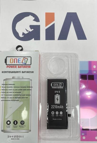 IPHONE 8 YÜKSEK AMPERLİ ONE 1 POWER BATARYA