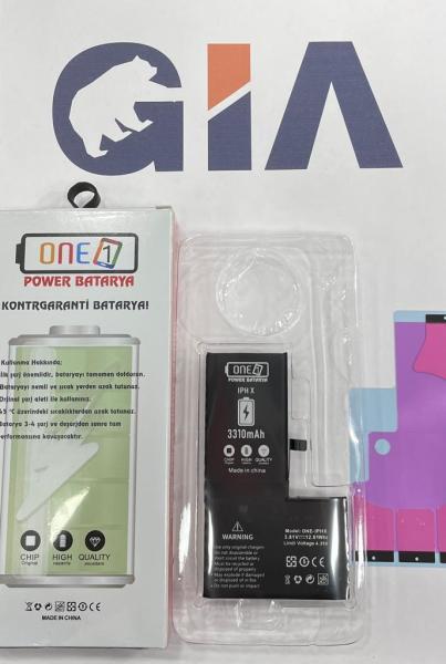 IPHONE X YÜKSEK AMPERLİ ONE 1 POWER BATARYA