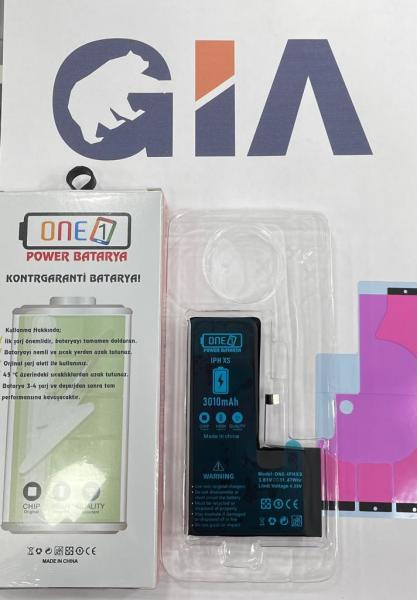 IPHONE XS YÜKSEK AMPERLİ ONE 1 POWER BATARYA