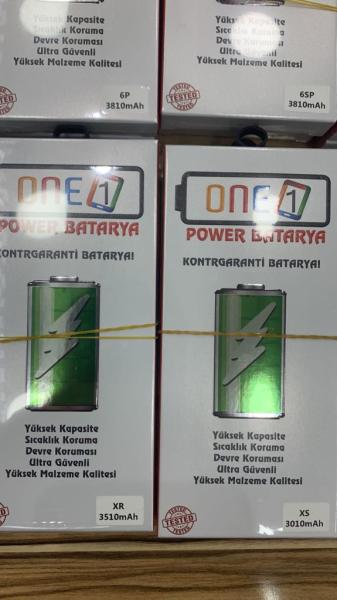 IPHONE XS YÜKSEK AMPERLİ ONE 1 POWER BATARYA
