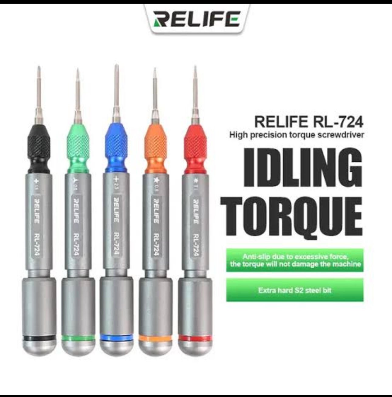 RELIFE RL - 724 TORKLU TORNOVİDA SETİ