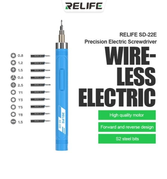 RELİFE SD-22E ŞARJLI TORNAVİDA