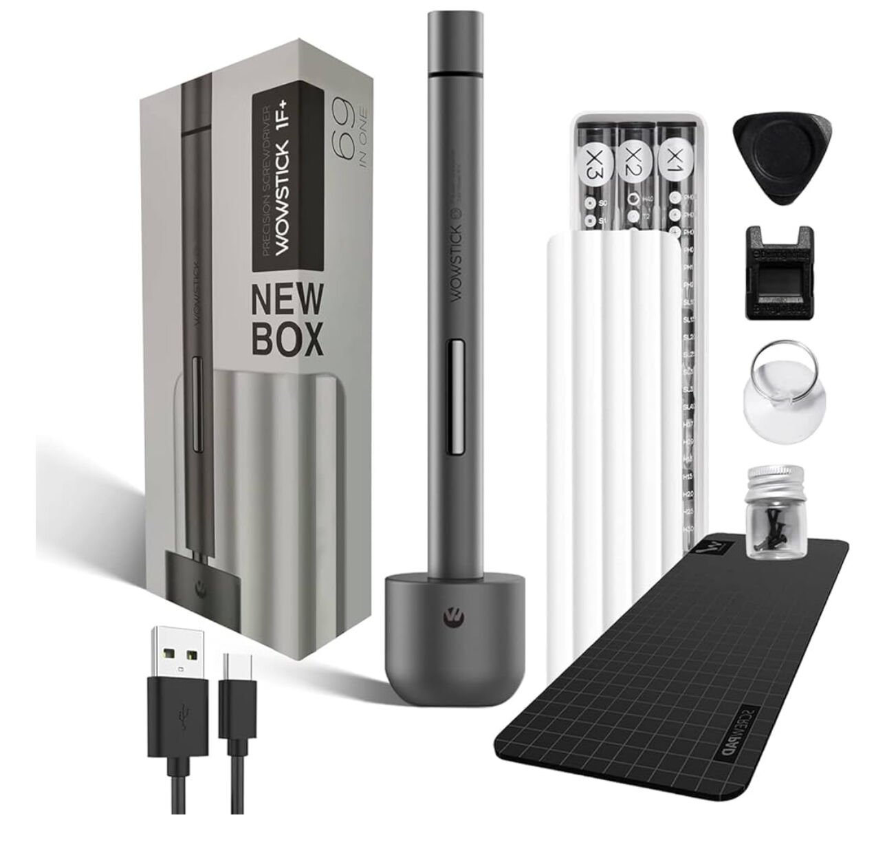 Wowstick 1F Pro 69'u 1 ARADA ŞARJLI TORNOVİDA