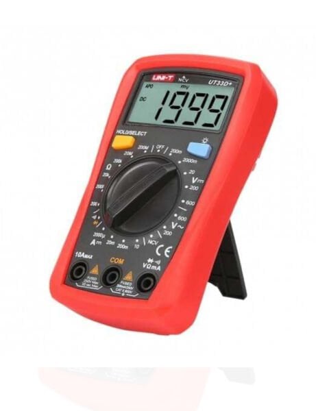 UNI-T UT33D+ Dijital Multimetre – Profesyonel Elektrik ve Elektronik Ölçü Aleti