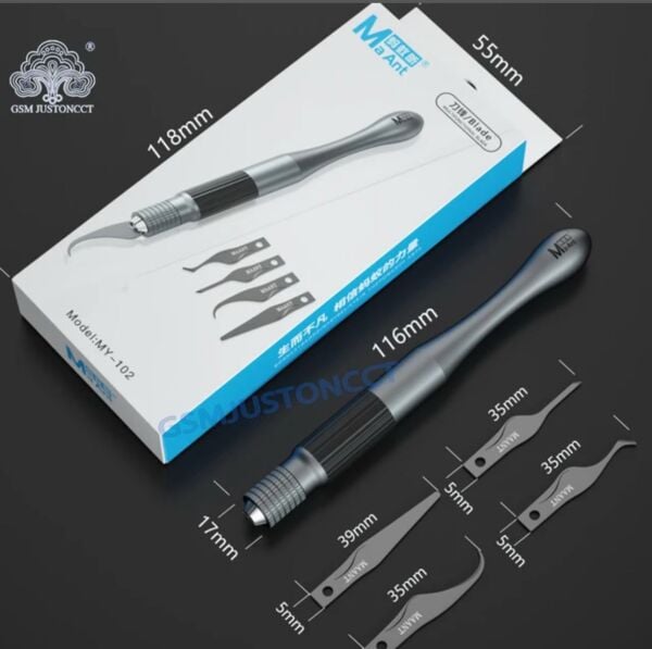 MaAnt MY-102 Neşter Seti – Profesyonel Hassas Kesim ve PCB Kazıma Skalpel Takımı