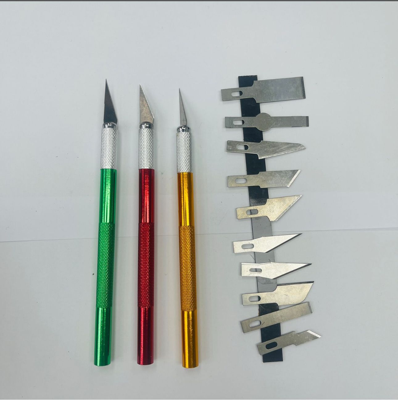 3’lü Neşter Seti – Profesyonel Hassas Kesim ve PCB Kazıma Skalpel Seti