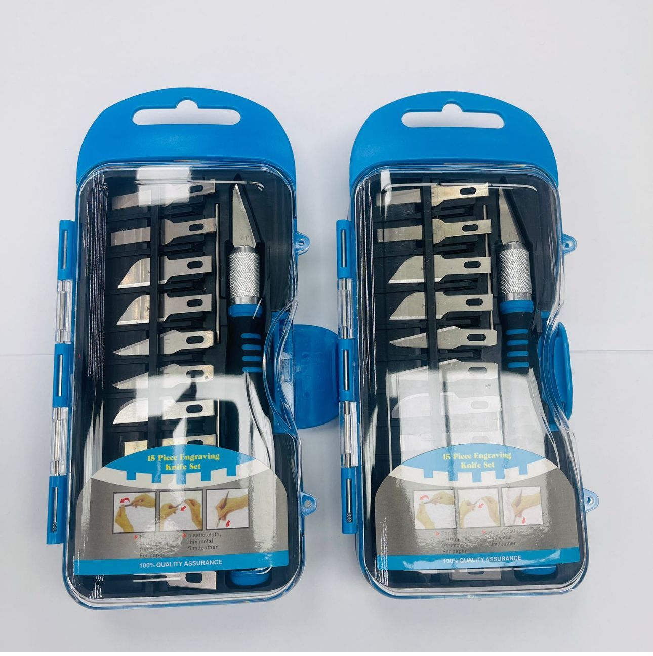 15’li Piesi Neşter Seti – Profesyonel Hassas Kesim ve Teknik Servis Skalpel Seti