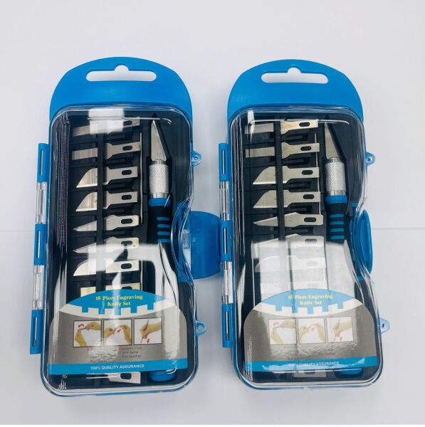 15’li Piesi Neşter Seti – Profesyonel Hassas Kesim ve Teknik Servis Skalpel Seti